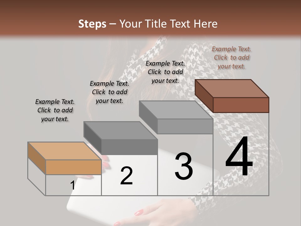 Laptops Fashion Teenage PowerPoint Template