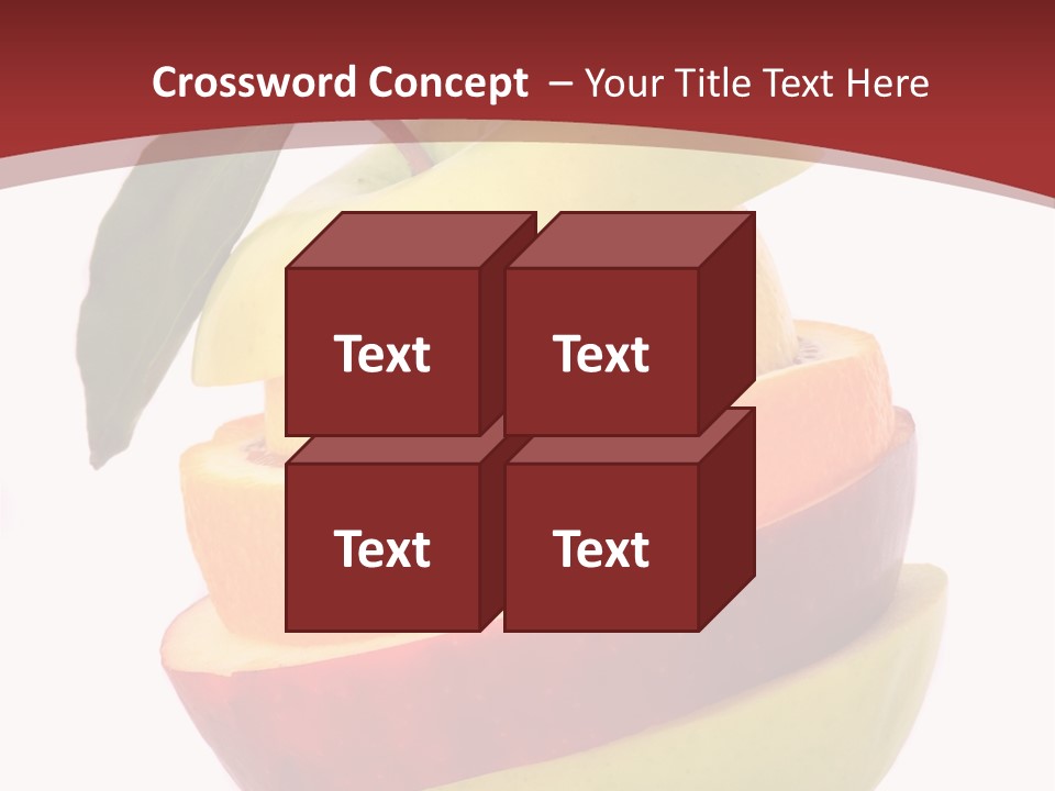 Eating Colorful Hunger PowerPoint Template