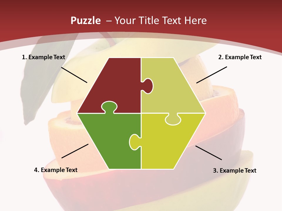 Eating Colorful Hunger PowerPoint Template