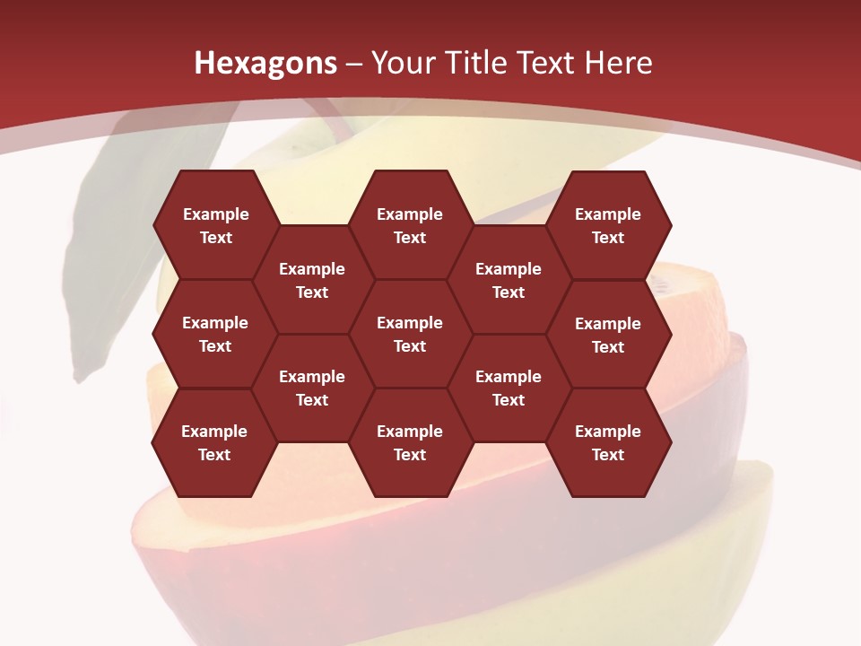 Eating Colorful Hunger PowerPoint Template