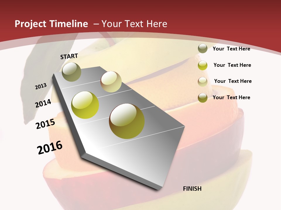 Eating Colorful Hunger PowerPoint Template