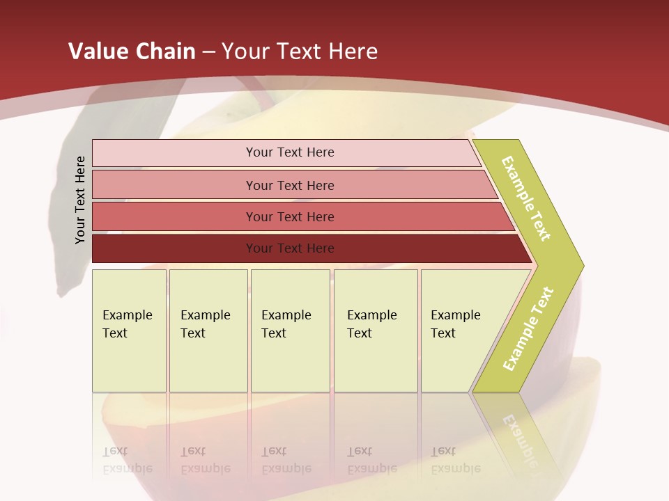 Eating Colorful Hunger PowerPoint Template