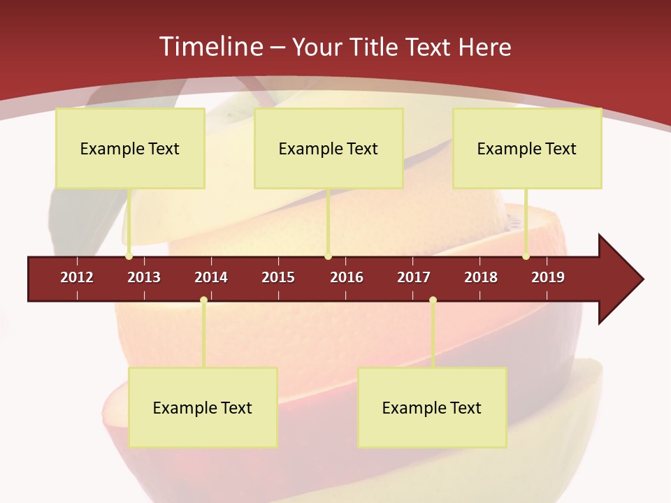 Eating Colorful Hunger PowerPoint Template