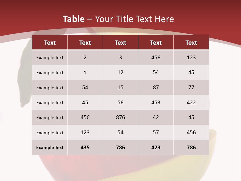 Eating Colorful Hunger PowerPoint Template