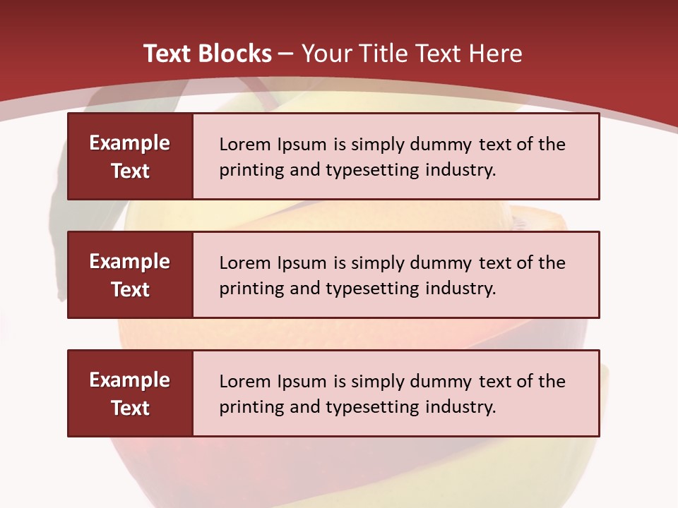 Eating Colorful Hunger PowerPoint Template