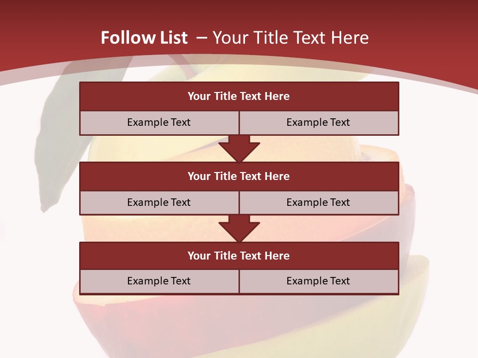 Eating Colorful Hunger PowerPoint Template