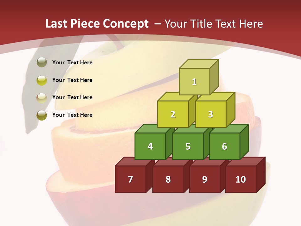 Eating Colorful Hunger PowerPoint Template