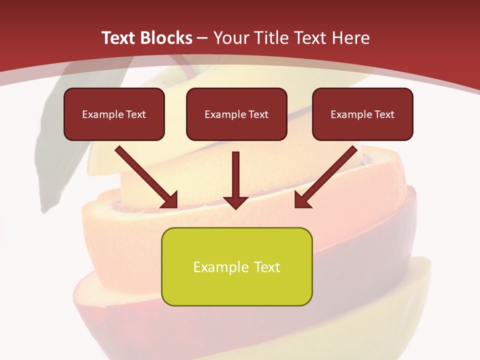 Eating Colorful Hunger PowerPoint Template