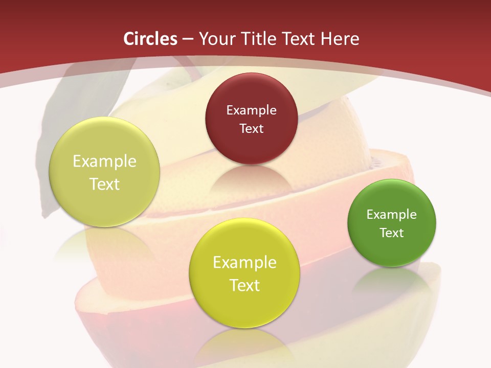 Eating Colorful Hunger PowerPoint Template