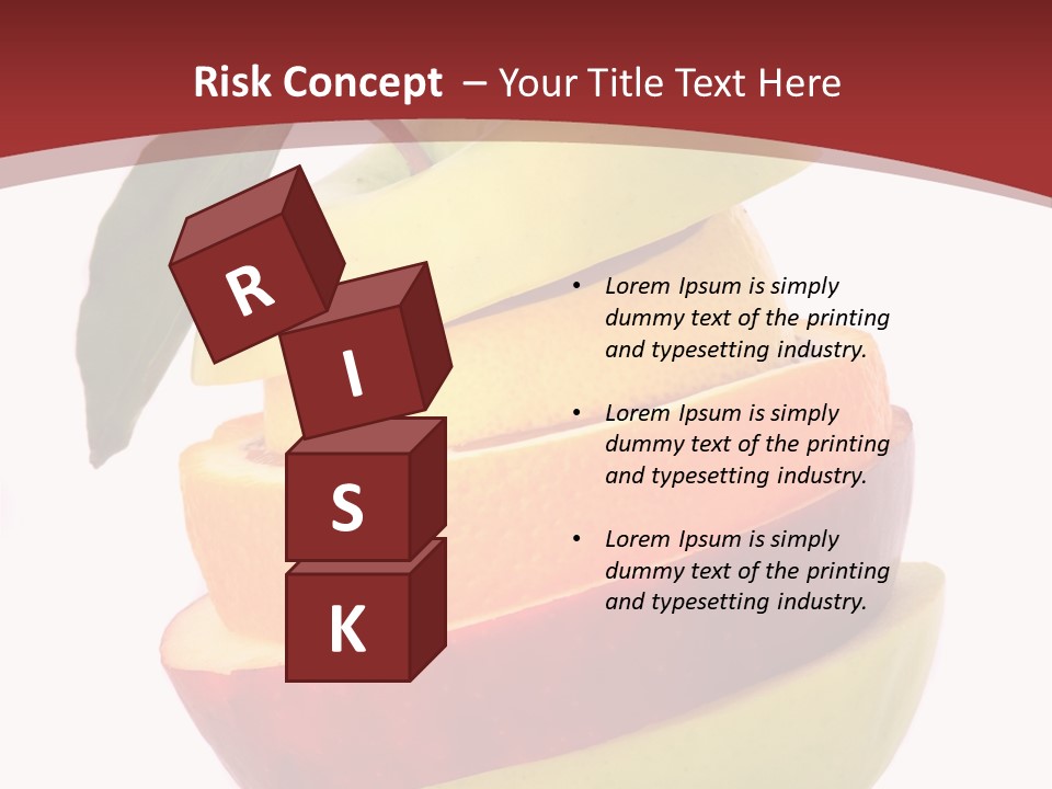 Eating Colorful Hunger PowerPoint Template