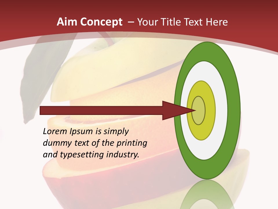 Eating Colorful Hunger PowerPoint Template