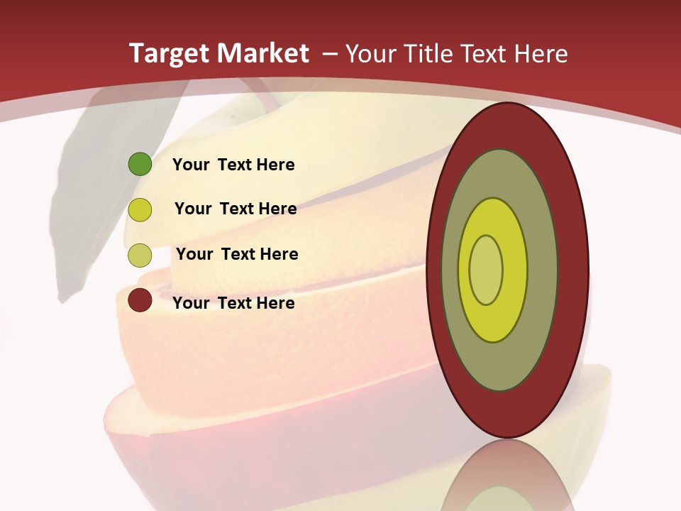 Eating Colorful Hunger PowerPoint Template