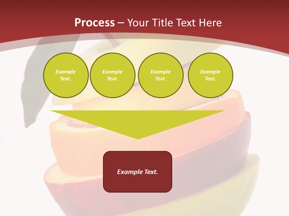 Eating Colorful Hunger PowerPoint Template