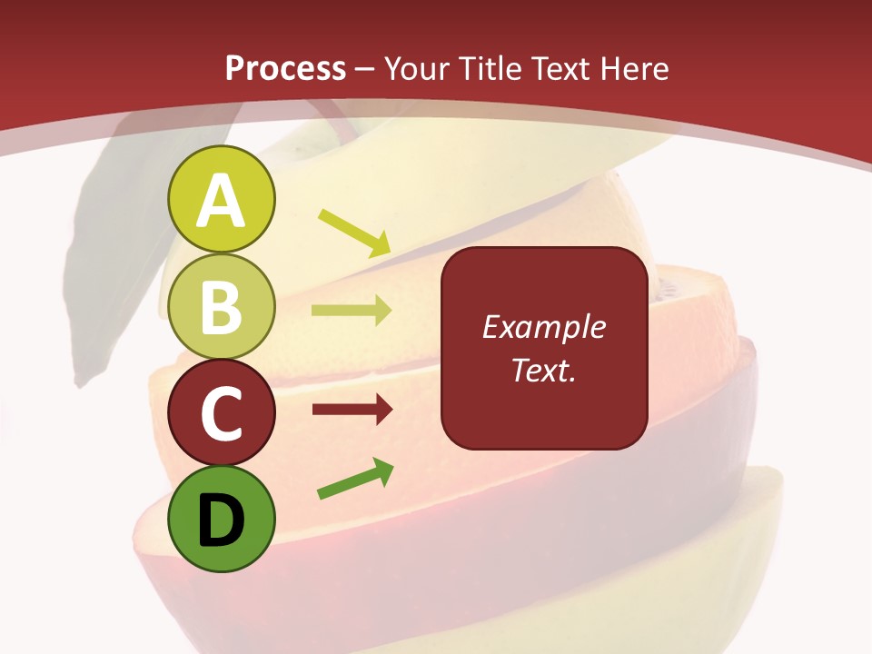 Eating Colorful Hunger PowerPoint Template
