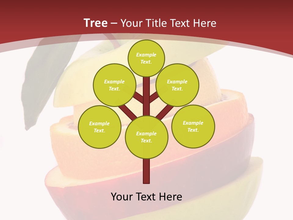 Eating Colorful Hunger PowerPoint Template