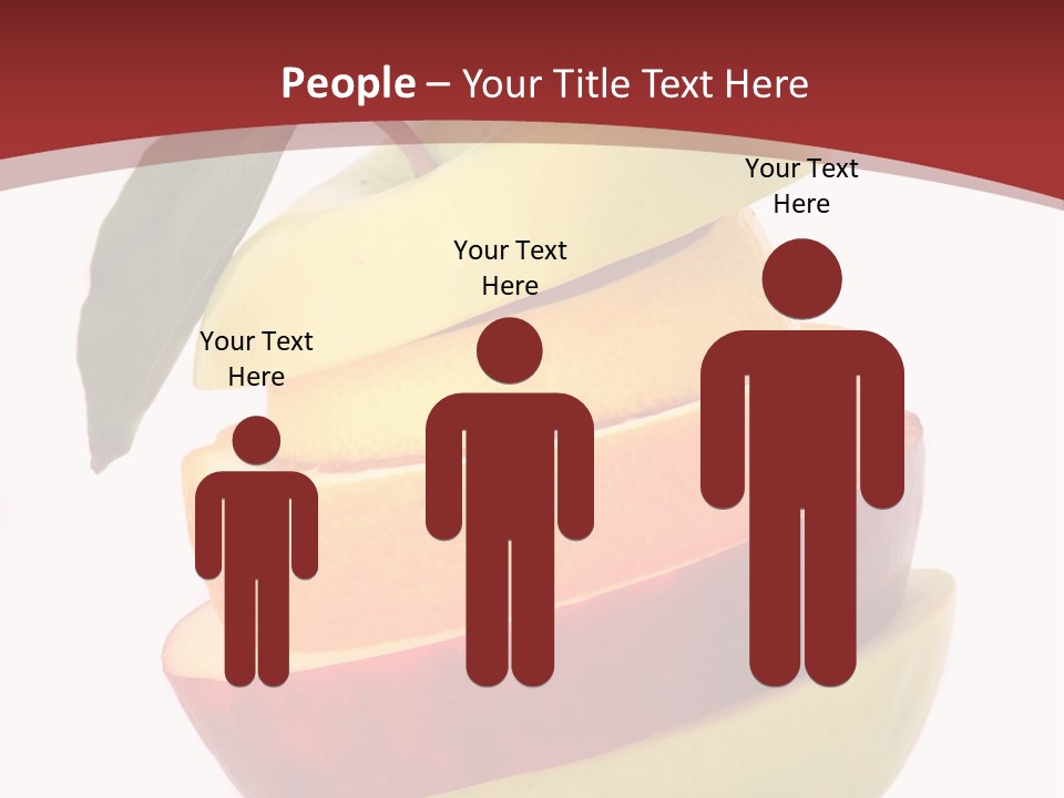 Eating Colorful Hunger PowerPoint Template