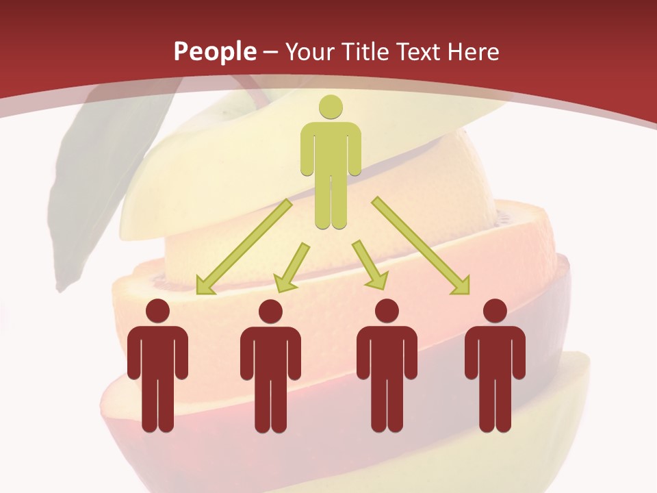 Eating Colorful Hunger PowerPoint Template