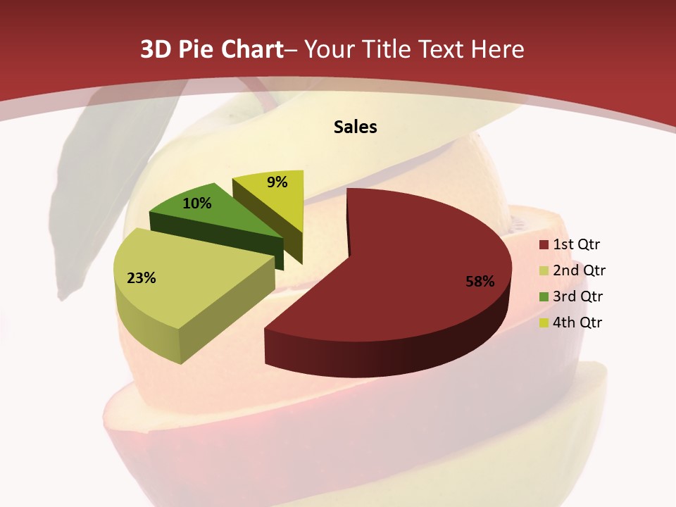 Eating Colorful Hunger PowerPoint Template
