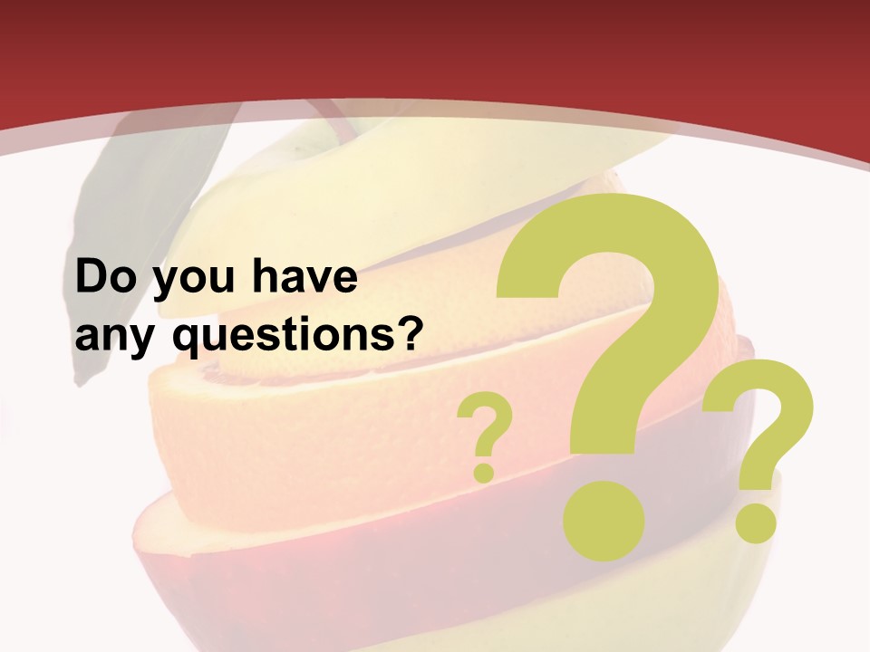 Eating Colorful Hunger PowerPoint Template