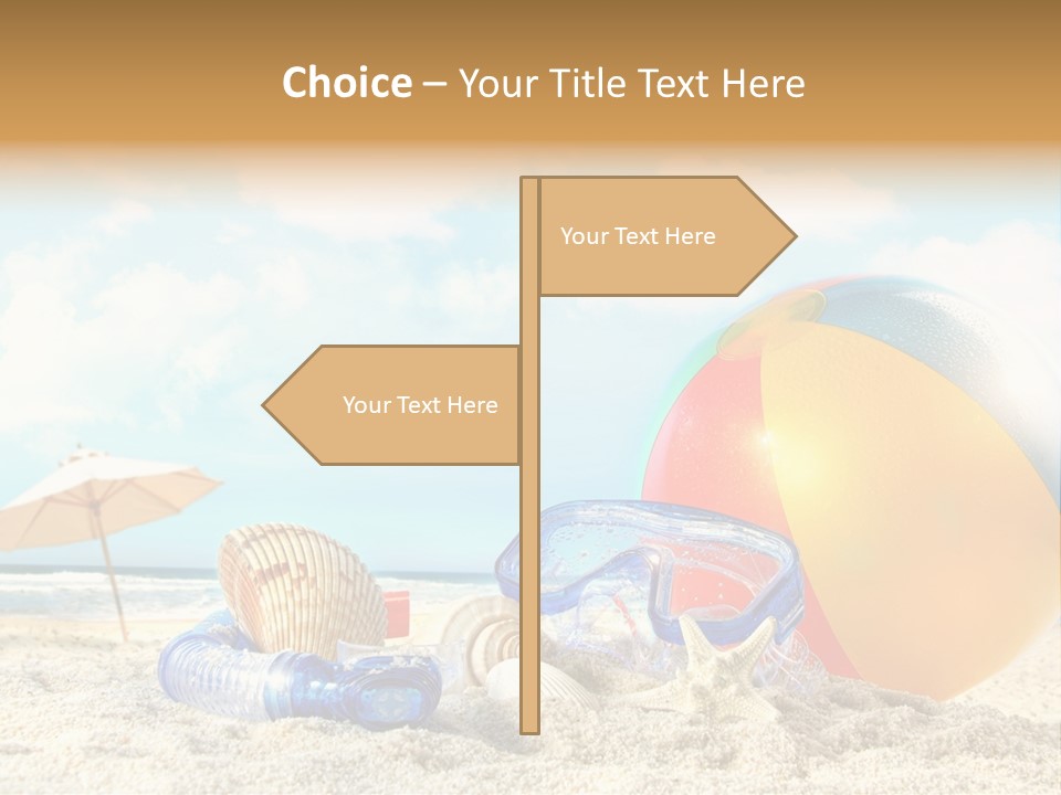 Fun Leisure Bright PowerPoint Template