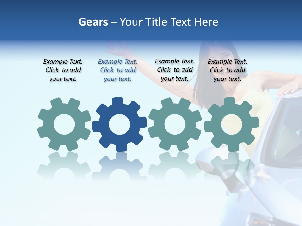 Chinese Free People PowerPoint Template