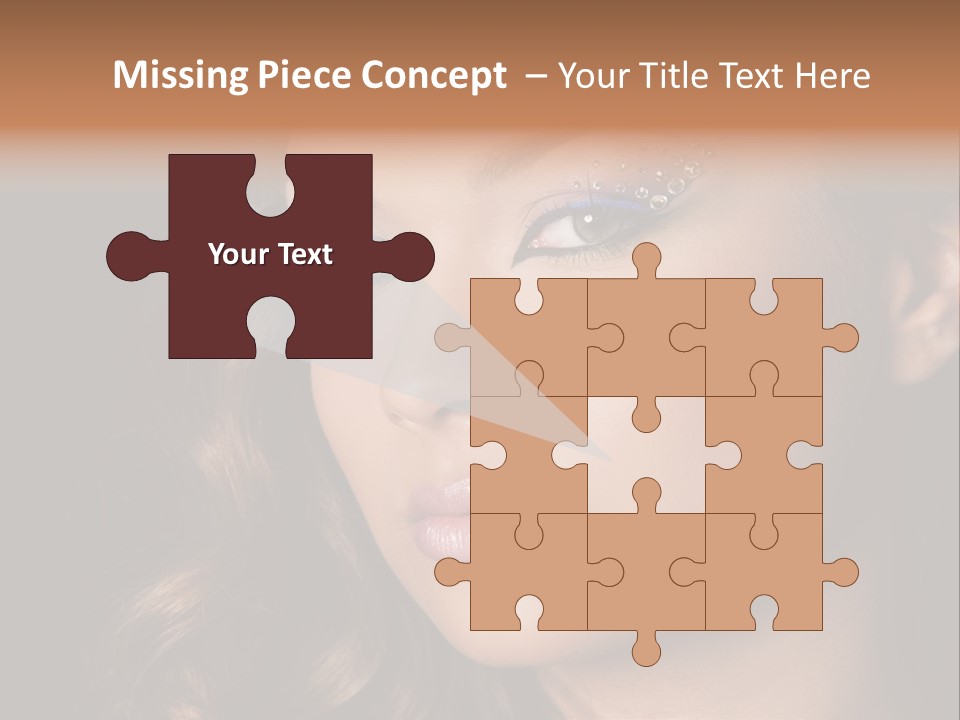 Model  Healthy PowerPoint Template