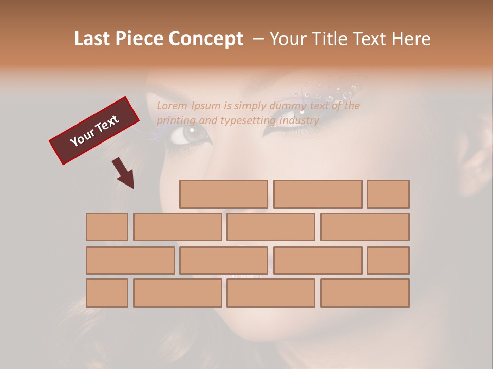 Model  Healthy PowerPoint Template