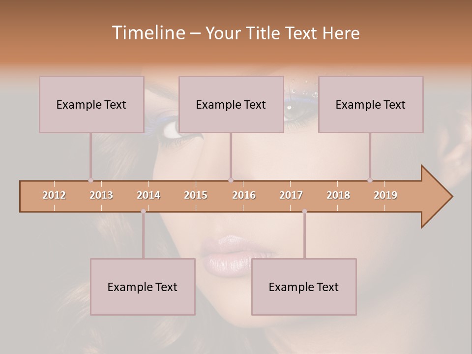 Model  Healthy PowerPoint Template
