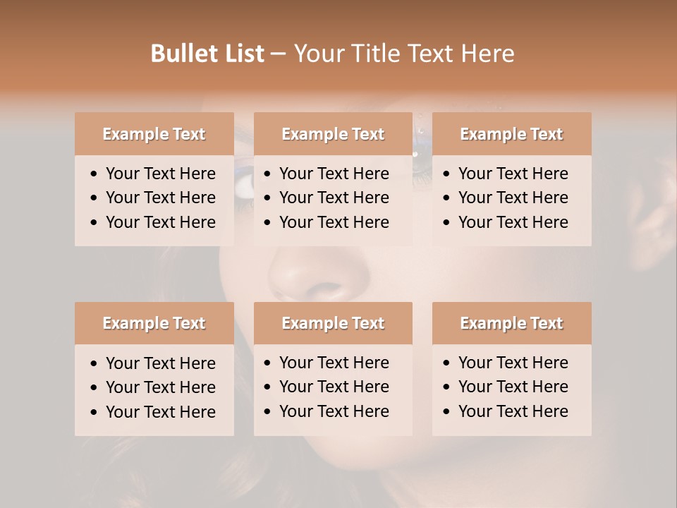 Model  Healthy PowerPoint Template