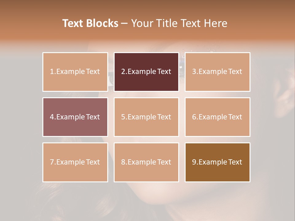 Model  Healthy PowerPoint Template