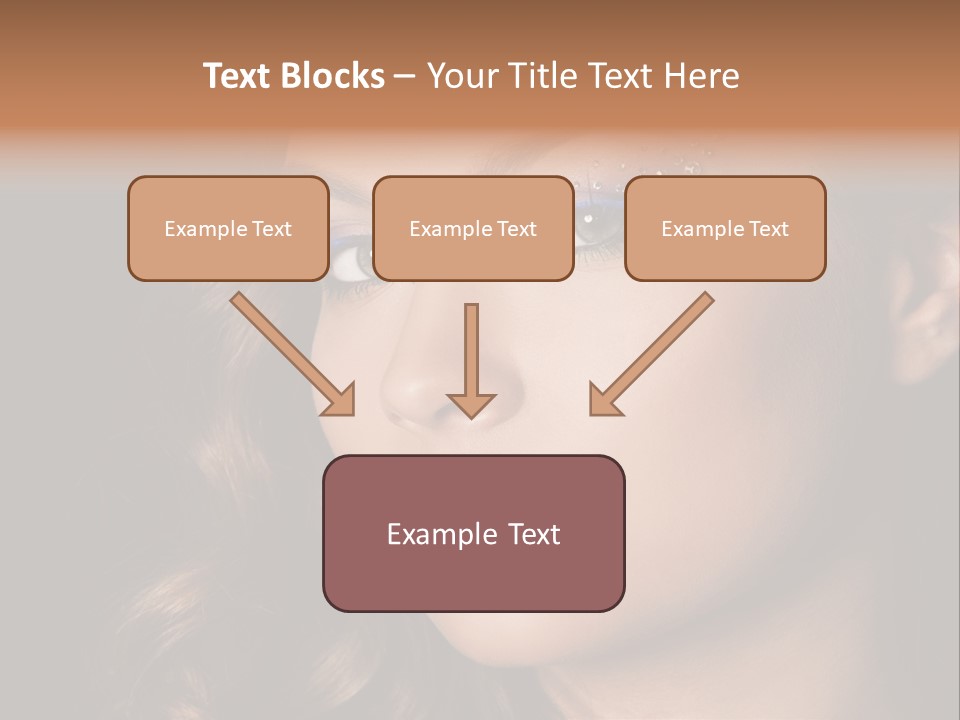 Model  Healthy PowerPoint Template