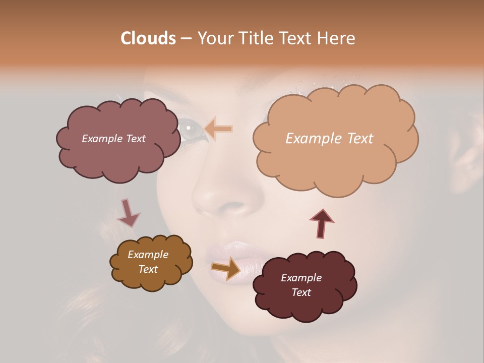 Model  Healthy PowerPoint Template