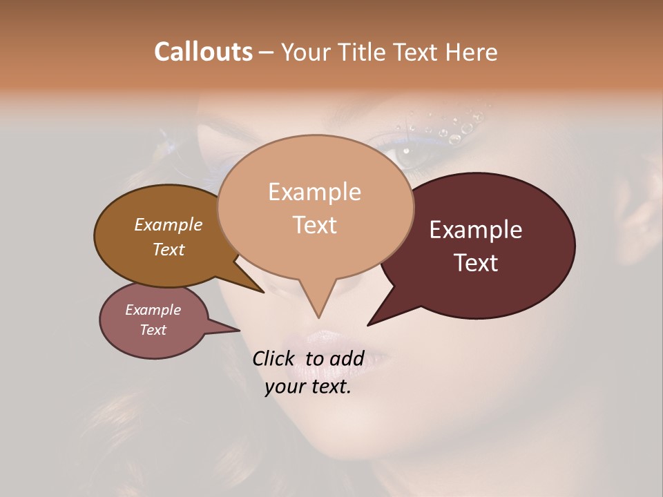 Model  Healthy PowerPoint Template