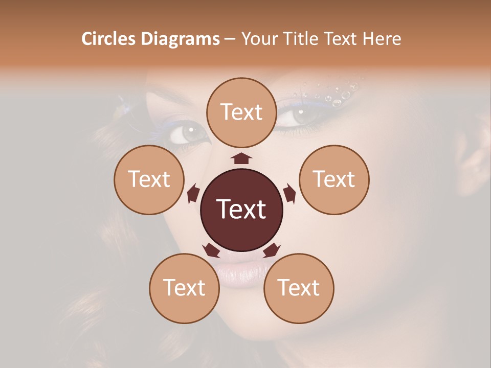 Model  Healthy PowerPoint Template