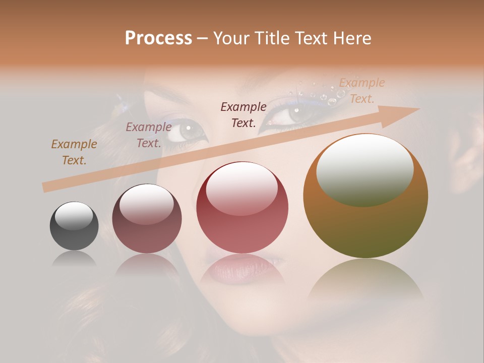 Model  Healthy PowerPoint Template