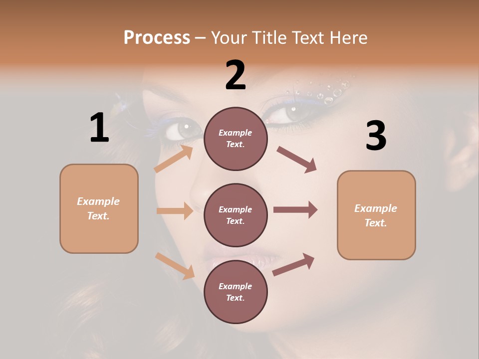 Model  Healthy PowerPoint Template