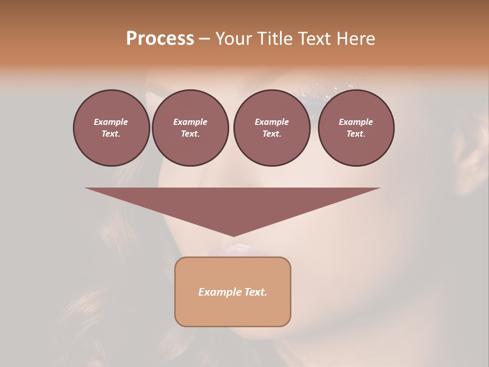 Model  Healthy PowerPoint Template