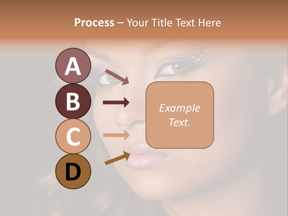 Model  Healthy PowerPoint Template