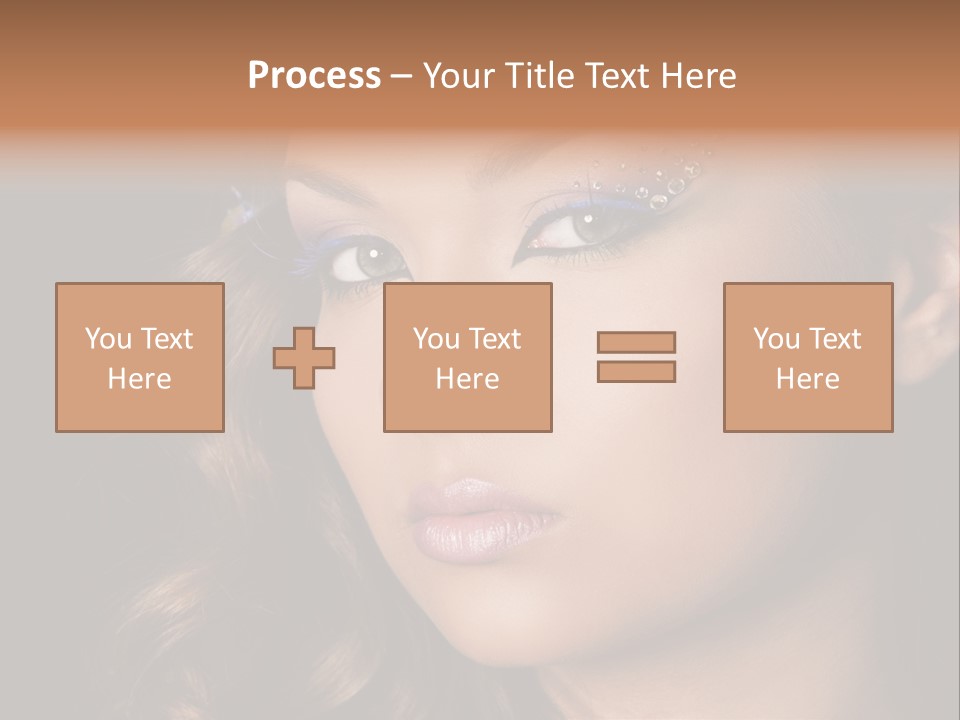 Model  Healthy PowerPoint Template