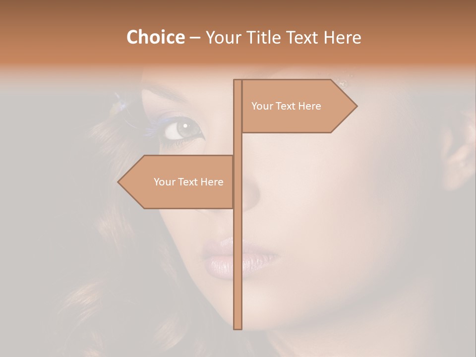 Model  Healthy PowerPoint Template