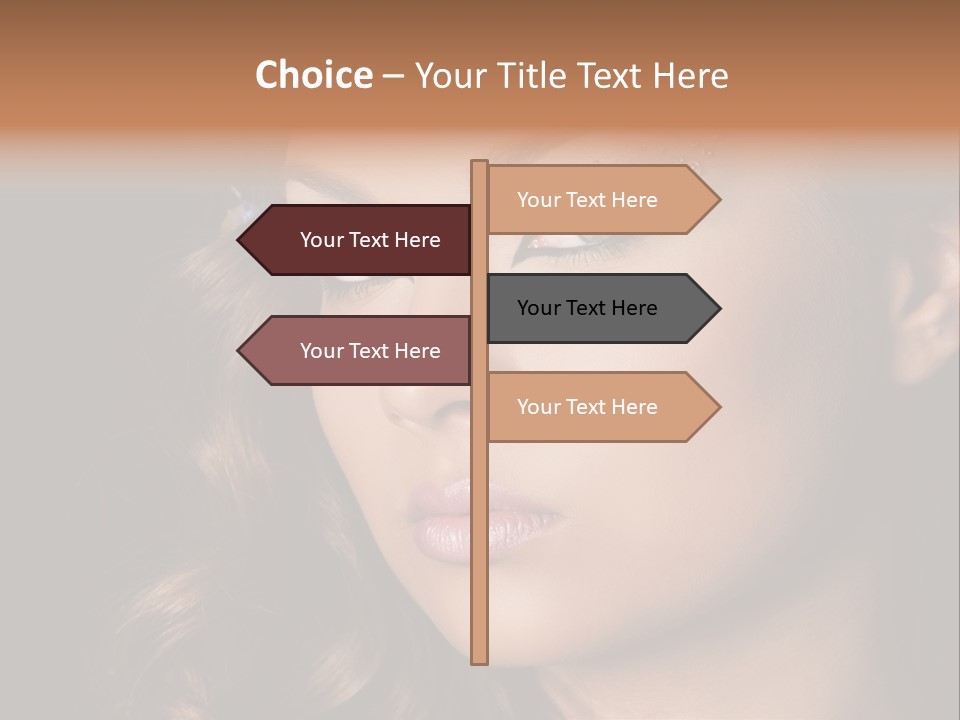 Model  Healthy PowerPoint Template