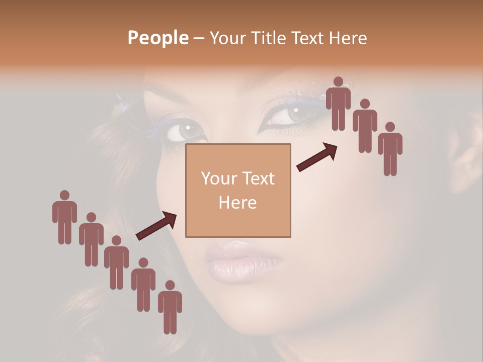 Model  Healthy PowerPoint Template