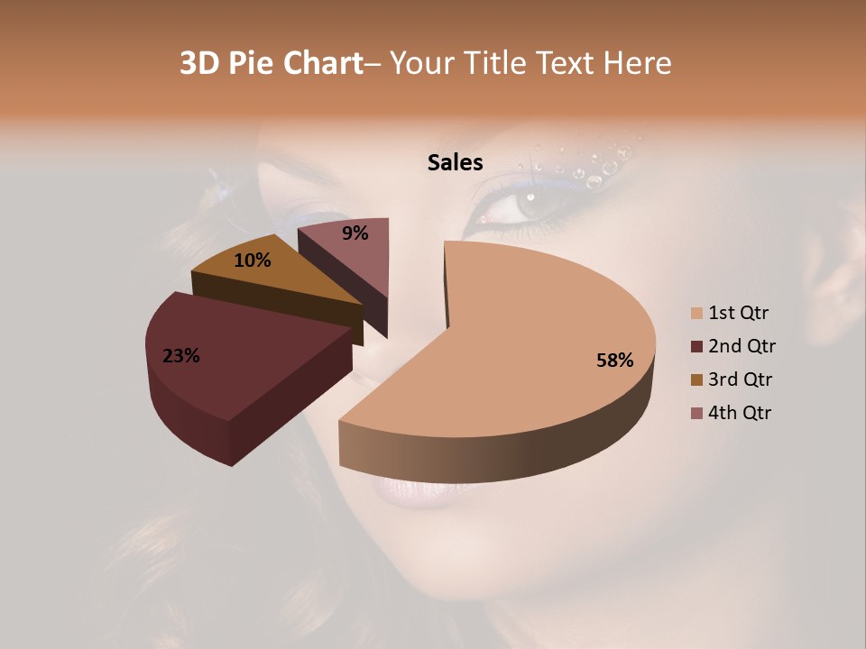 Model  Healthy PowerPoint Template