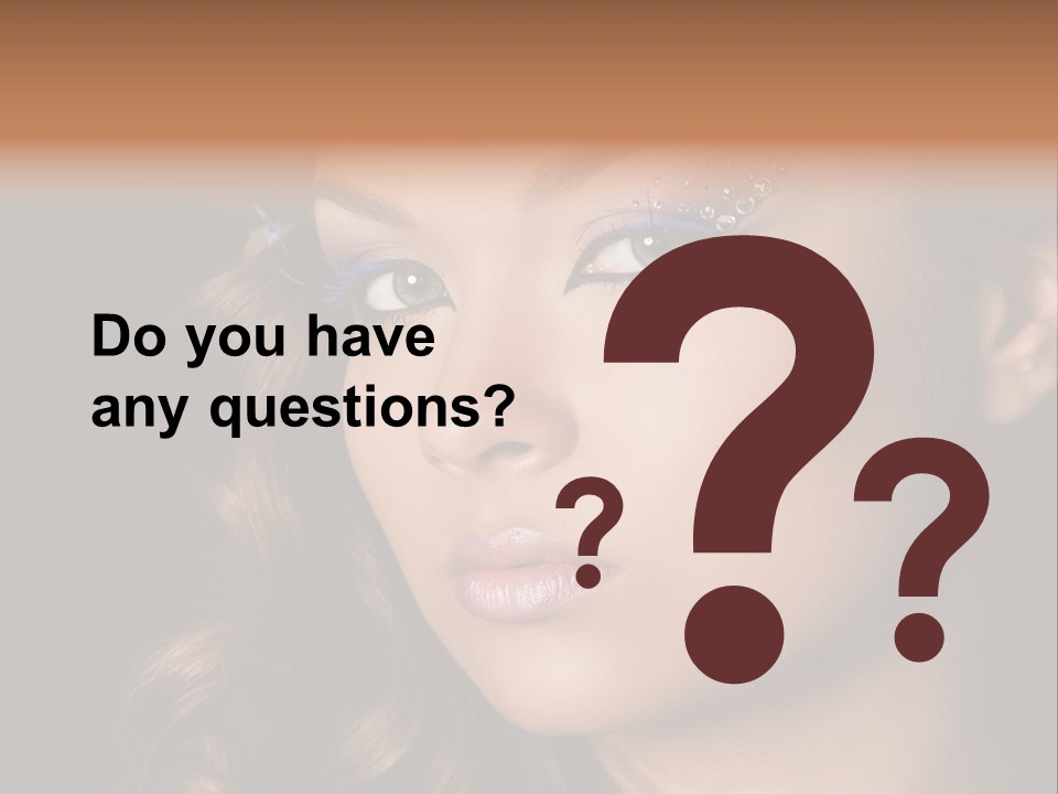 Model  Healthy PowerPoint Template