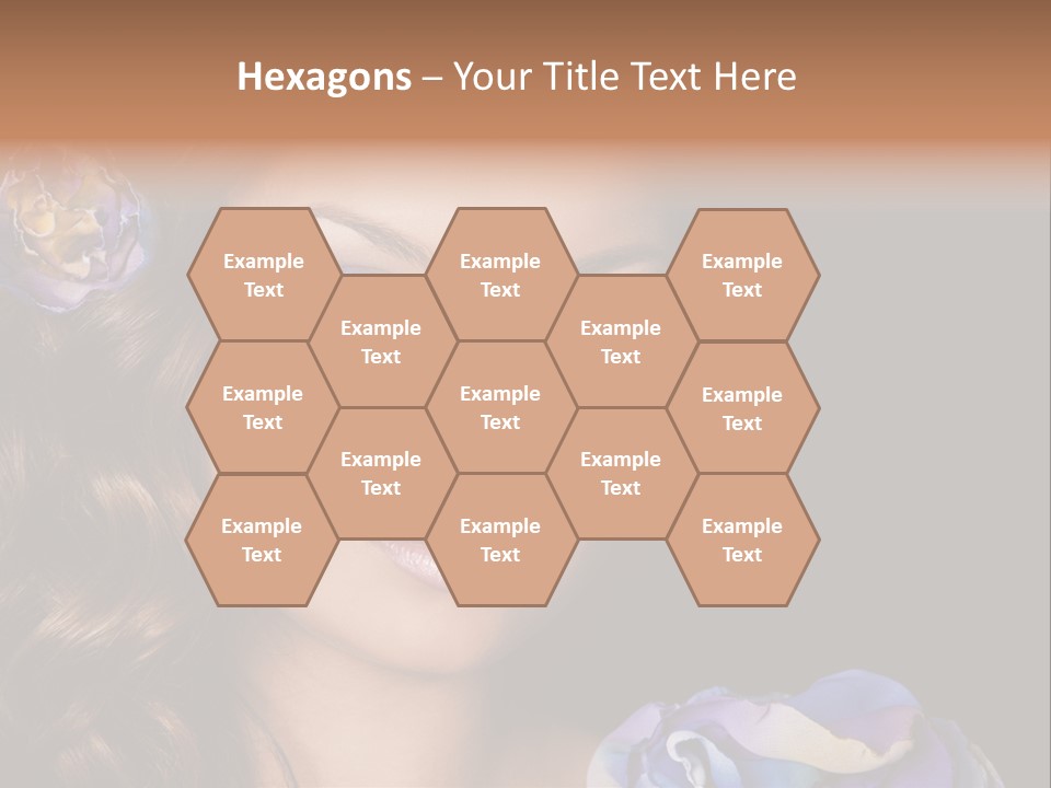 Woman One Person PowerPoint Template