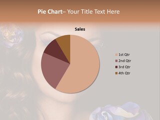 Woman One Person PowerPoint Template