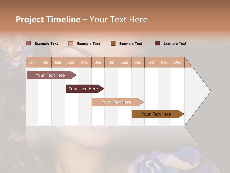Woman One Person PowerPoint Template