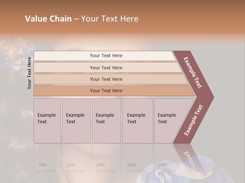 Woman One Person PowerPoint Template