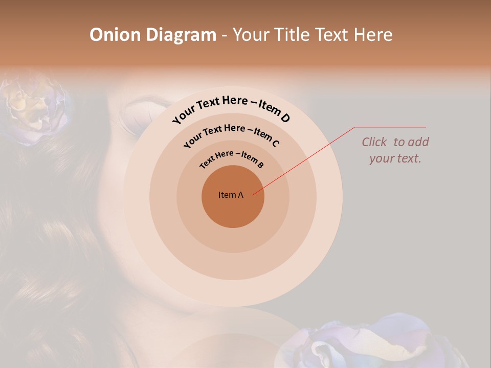 Woman One Person PowerPoint Template