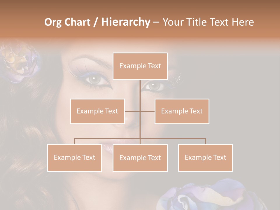 Woman One Person PowerPoint Template